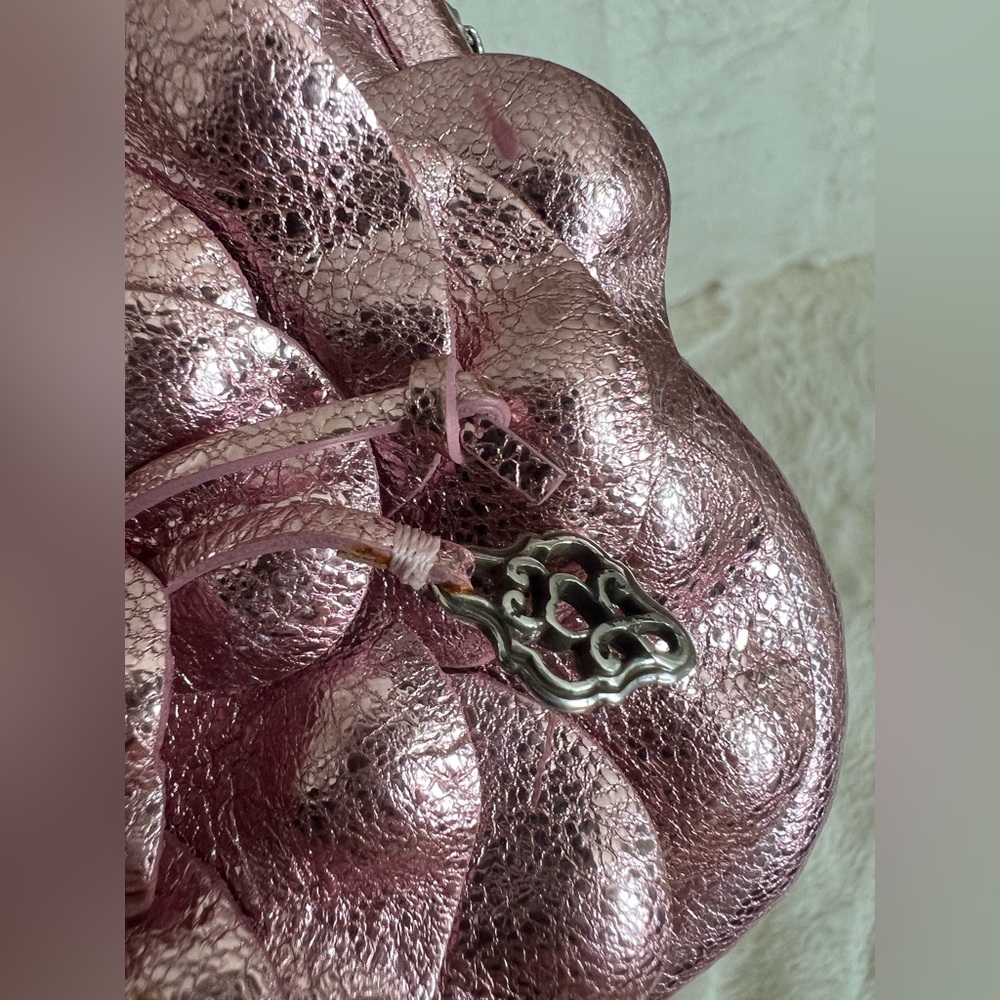 Brighton Crossbody Purse Rosalie Flower Rose
Metallic Pink Leather - Picture 7 of 9